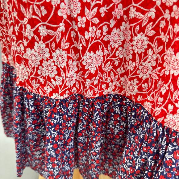 Vintage 70s Fadoosie western peasant style skirt and top set size 7 square dance - Picture 15 of 16